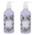 SGS Floral 16oz Pump Bottle 30ml 120ml 500ml Eco Friendly Cosmetic Bottles