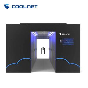 Wholesale Modular Data Centers  Hot Aisle Containment  With  Double-Row Cabinets from china suppliers