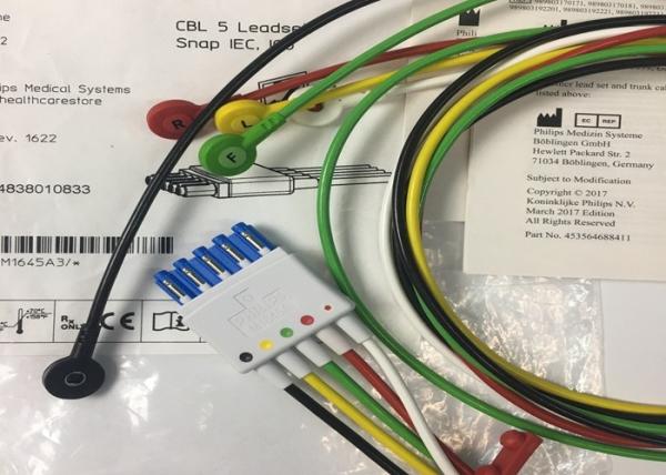 Buy cheap M1645A IntelliVue Medical Equipment Spare Parts Cables 5 Leadset from wholesalers