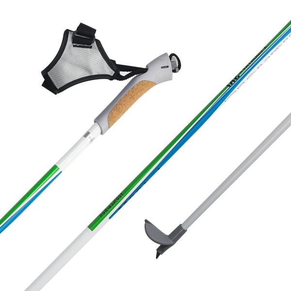 Buy cheap Small Basket Rubber Grip Lightweight Aluminum Alloy Ski Pole for All Skill Levels from wholesalers