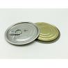 Buy cheap 300 73mm Diameter Easy Open Jar Lids Tinplate Material Silver Metal Color from wholesalers