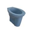 Buy cheap P Trap Right Hand Flush Toilet Gravity Flushing 395x285mm from wholesalers