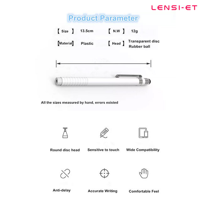 13.5CM Multiple Colour Tablet Stylus Pencil OEM Touch Pen For Android