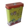 Buy cheap Personalized Food Grade Nuts Tin Candy Box With Hinged Lid For Nuts Packaging from wholesalers