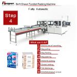 2150Kg Weight Baby Napkin Making Machine Tissue Paper Production Line 3500*1500