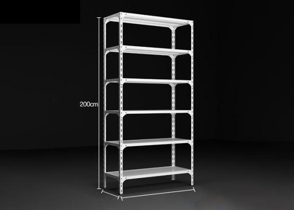 Buy cheap Multilayer 150kg Slotted Angle Shelving Stainless Steel Assembly from wholesalers