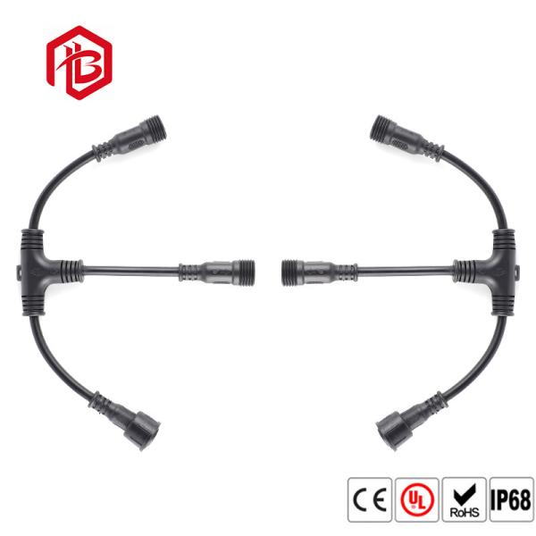Buy cheap 3000 Times 5 Pin IP65 T Type Waterproof Connectors from wholesalers