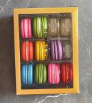 OEM Macaron Packaging Box High End French Dessert Box 6-Grain Transparent Drawer