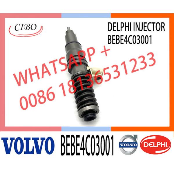 Fuel Injector BEBE4C02001 BEBE4C14001 BEBE4C03001 BEBE4C03101 3801438 For VOL 9.0 LITRE TRUCK