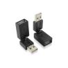 Buy cheap High Quality USB 2.0 AF to AM Adapter, Support 360 Degree Rotation from wholesalers