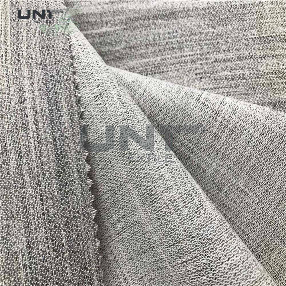 Garment Stretched Canvas Fabric Horse Hair Interlining For Suit