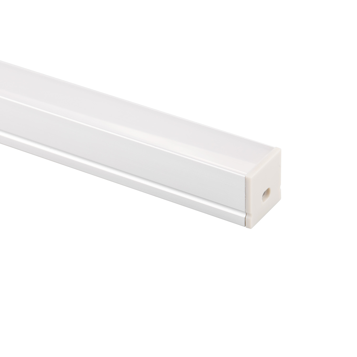 20mm Width U Shape Led Aluminum Profile PC Cover Kitchen Wardrobe Light