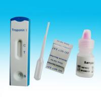 Buy cheap Ctni Troponin I Rapid Test Kit Whole Blood Human Cardiac product