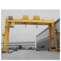 Buy cheap Shipbuilding Lifting 32m 20T Double Girder Gantry Crane product
