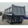 Buy cheap Heavy Duty Hydraulic Tri 3/4 Axle U Shaped Rear Dump Truck Semi Trailer Tipper Trailer from wholesalers