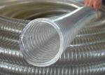 Durable PVC Steel Wire Hose High / Low Temperature Resistant OEM Available