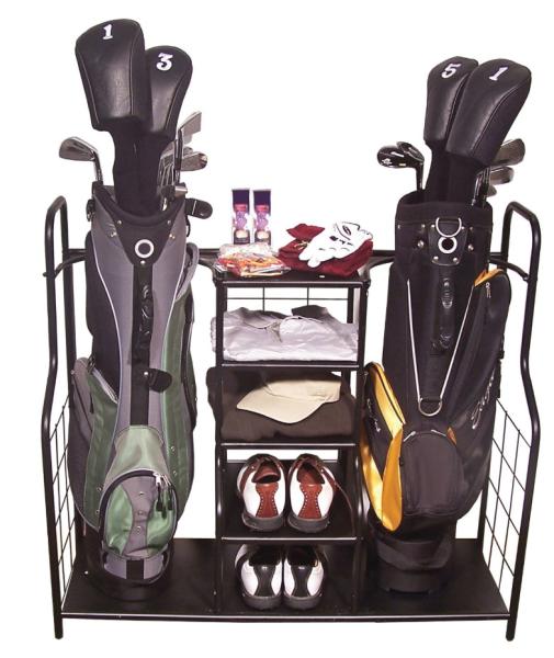 Buy cheap Durable Golf Organizer Rack Non Folding Highly Compact Golf Club Storage Rack from wholesalers