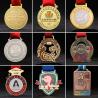 Buy cheap Sport Marathon Engraved Custom Medals Online Football Souvenir Custom Printed Medals from wholesalers