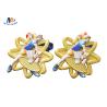 Buy cheap 65*4MM Badminton Sports Cut Out Medals With Ribbon from wholesalers