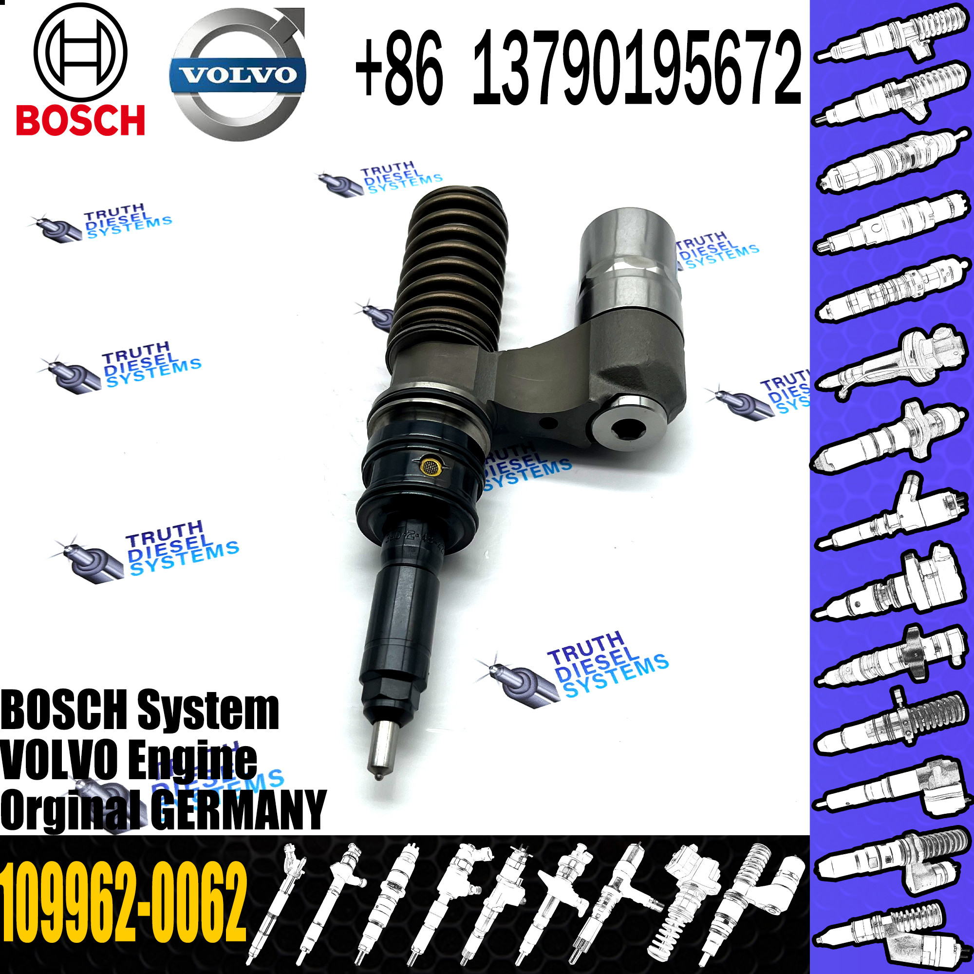original new Diesel fuel pump assembly 109962-0061 109962-0062 16650-00Z11 for VOVLO/Nissan truck engine