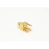 Buy cheap Staight PCB Circuit Board MMCX Small Coaxial Cable Connectors 50Ω Impedance from wholesalers