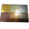Buy cheap Thickened Decoiling Color Stainless Steel Plate , Anti Corrosion Rose Gold SS Sheet from wholesalers
