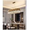 Buy cheap Luxury Led Crystal Chandeliers Dining Room Creative Rectangle foyer chandelier(WH-CY-180) from wholesalers