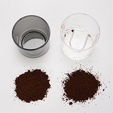 Black Homeuse Coffee Bean Burr Grinder Electric Particle Size CE ETL CB