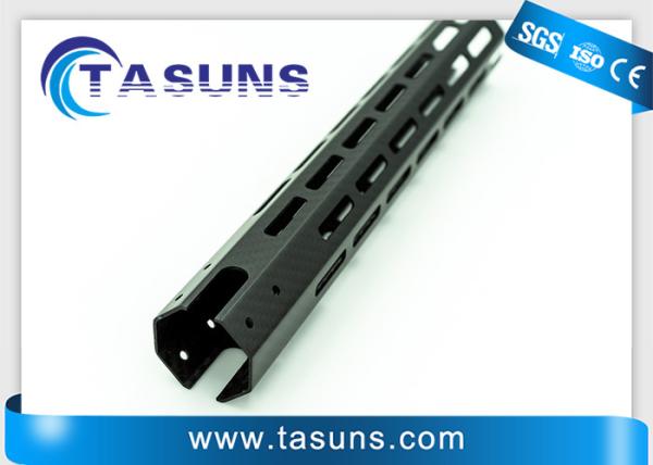 Buy cheap Ultralight Octagon Shaped Handguard Carbon Fiber Pipes With CNC Slot from wholesalers