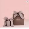 Buy cheap CMYK Small Wedding Ribbon Handle Gift Bags Thank You Paper Bag 300gsm from wholesalers