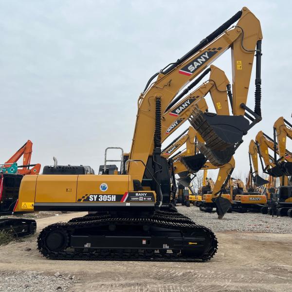 Buy cheap Heavy Duty Sany Sy305 Second Hand Diggers Mining Excavator Hydraulic Machine from wholesalers