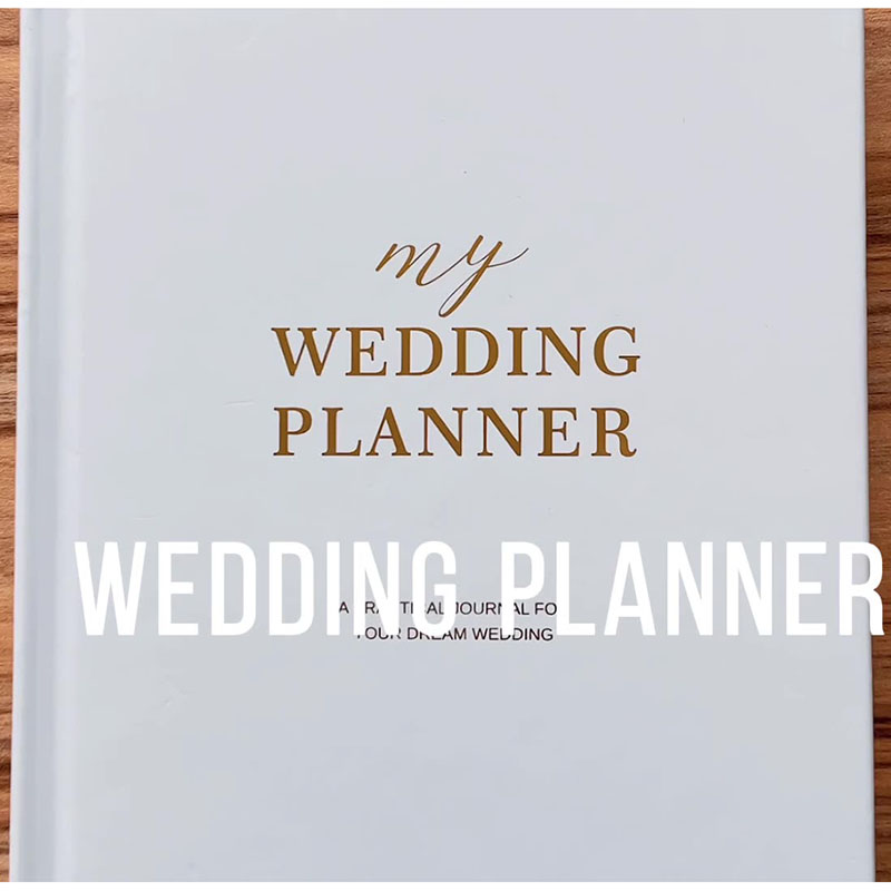 Promotion Hardcover Undaunted Planning Diary Notebook Organizer with Custom Printing