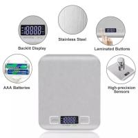 Buy cheap Stainless Steel Electronic Kitchen Scale 5Kg 11Lb Slim Food Digital Scale product