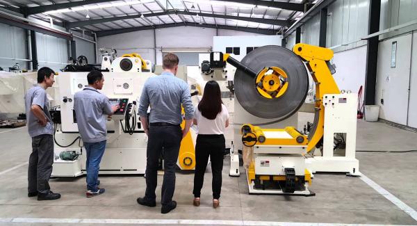 Buy cheap Electric Parts Coil Feeding Line Uncoiling / Straightening / Feeding High Tension from wholesalers