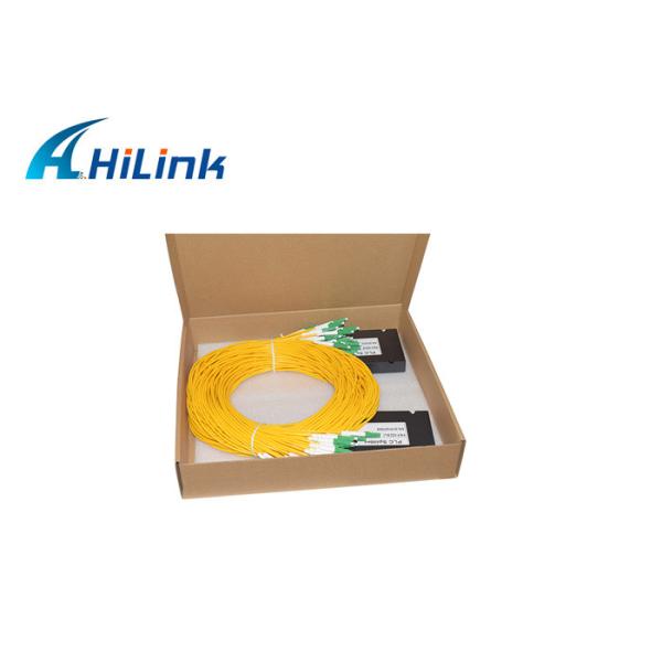 Buy cheap Planar Lightwave Circuit Splitter Fiber Optic Transceiver LC/APC Connector 1x32 ABS Box from wholesalers