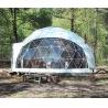 Buy cheap 15m Diameter PVC Coated Geodesic Dome Tent Sphere Clear Dome Tent from wholesalers
