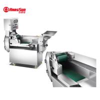 Buy cheap Double Head Automatic Vegetable Cutting Machine 2700W 235-686r/min 800kg/h product