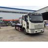 Buy cheap FAW 4 Ton Emergency Wrecker Tow Truck 6.2 Meters Plate Towing Recovery from wholesalers