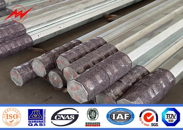 Buy cheap 138kv Electrical Supplies Transmission Line Steel Round Power Pole With Q460 Material from wholesalers