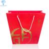 Buy cheap Red Foil Stamping Gift Bags With Handles Reusable Sturdy Gift Bags from wholesalers