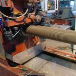 Stainless Steel Wire Of V Shape Profile and Support Rod Winded Screen Welding