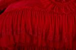 60 Count High End Lace Bedding Jacquard Fabric Queen 100% Organic Cotton Sheet