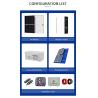 Buy cheap Photovoltaic Solar Power Off Grid System Hybrid Home Battery Storage 10KW from wholesalers