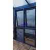Buy cheap AS2047 Standard Glass Louver Aluminum Casement Windows With Fixed Security Screen from wholesalers