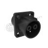 Buy cheap IP67 PBT Material 3pin Male Female power Waterproof Connector from wholesalers