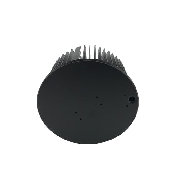 Buy cheap LED Round Extruded Aluminum Heatsink , Round Heat Sink Extrusion Machined Metal Parts from wholesalers