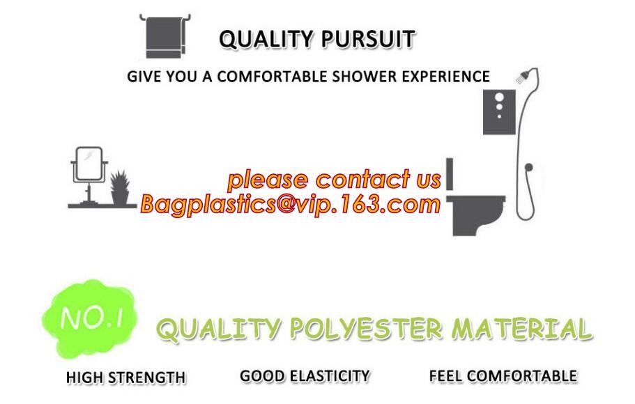 Color Changing Shower Curtain, Polyester 3D CURTAIN, kids shower curtain,Home goods pure white shower curtains with plas