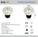 IP67 rainproof aluminum+stainless steel LED underground lamps&LED Stair lamp&