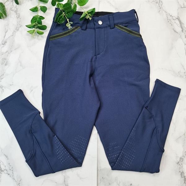 Buy cheap Little Boys Knee Siliocne Horse Riding Pants Navy Equestrian Breeches from wholesalers