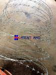 Buy cheap 1000mm High Tensile Strength Concertina Barbed Wire 15m 68coils from wholesalers